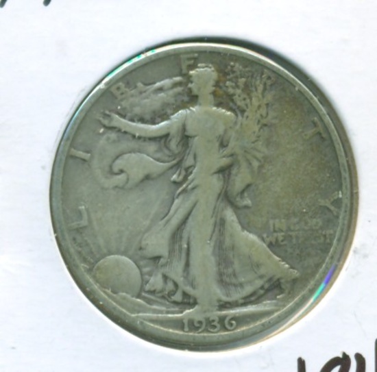 1936-S WALKING LIBERTY HALF