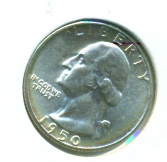 1950 WASHINGTON QUARTER