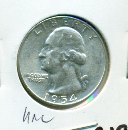 1954 WASHINGTON QUARTER