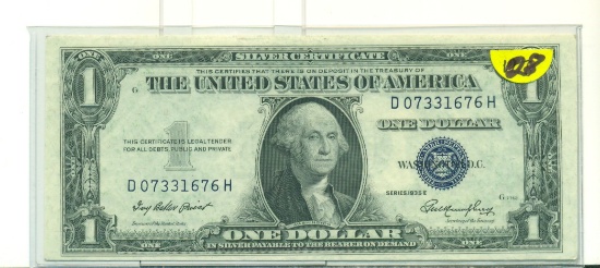SERIES 1935E $1 SILVER CERTIFICATE