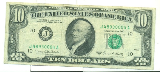 SERIES 1969C $10 FRN