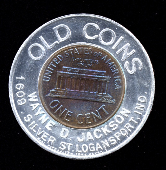 1962-D BU  UNC ... Old Coins ... Encased Good Luck Penny