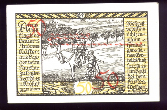 1921 Notgeld ... CU ... Old German Money