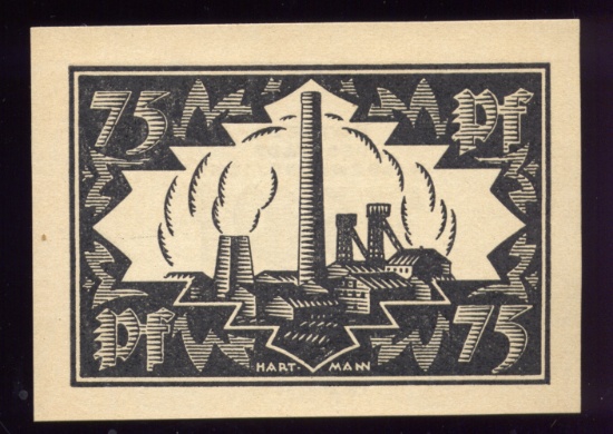1921 Notgeld ... CU ... Old German Money