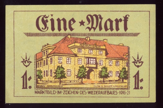 1921 Notgeld ... CU ... Old German Money