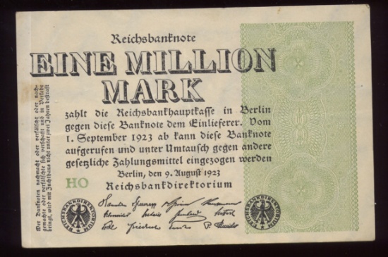 1,000,000 Marks ... German Old Bank Note