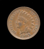 1903 ... AU ... Indian Head Penny
