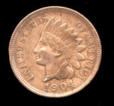 1904 ... AU ... Indian Head Penny