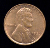 1935 ... Choice RB UNC ... Lincoln Cent / Penny