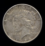 1928-S ... Better Grade ... Peace Dollar