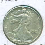 1942-D WALKING LIBERTY HALF