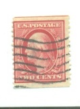 1909 2c COIL STAMP