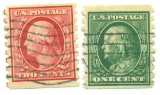 1910 COIL STAMPS