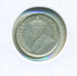1918 SILIVER CANADIAN 5 CENT