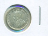 1917 CANADIAN SILVER 5 CENT
