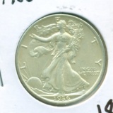 1936 WALKING LIBERTY HALF