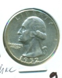 1952 WASHINGTON QUARTER