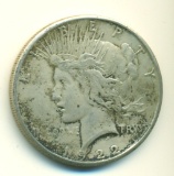 1922-S PEACE SILVER DOLLAR