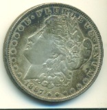 1887 MORGAN SILVER DOLLAR