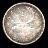 1962 ... 25 Cents Silver ... Canada