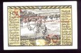 1921 Notgeld ... CU ... Old German Money