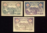3 Note Set - 1920 Notegeld