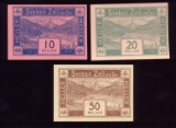 3 Note Set - 1920 Notegeld