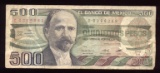 500 Pesos ... Mexico Old Bank Note