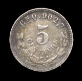 1901 ... 5 Centavos Silver ... Mexico