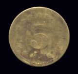 Good for 5 Cents ... Old Worn Token