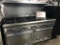 U.S Range 10 Burner Range with 2 Ovens Below and Overhead Shelf