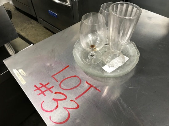 Dining Plates and Glasses