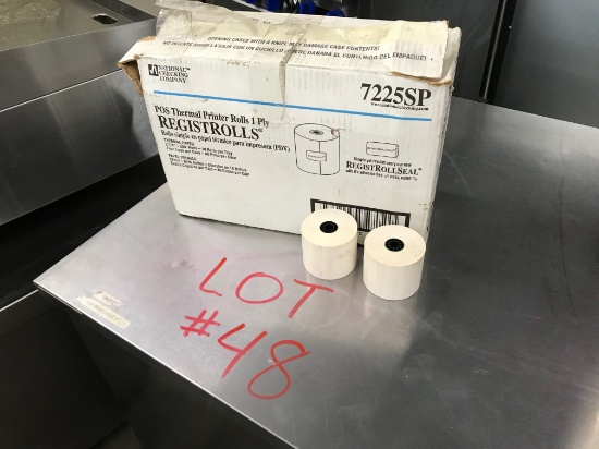 Box of Thermal Printer Rolls