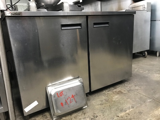 Delfield 2 Door Worktop Refrigerator