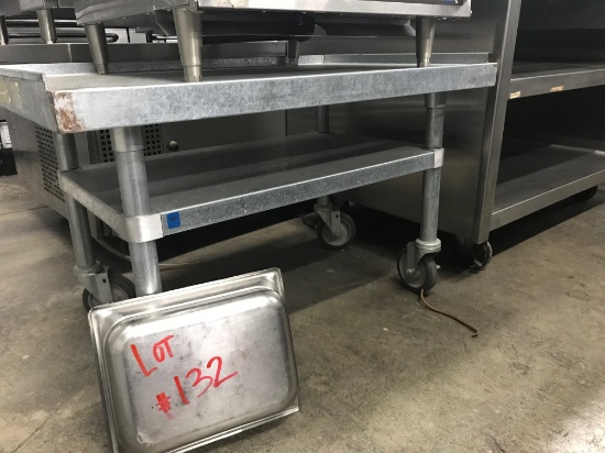 36" Equipment Stand with Casters