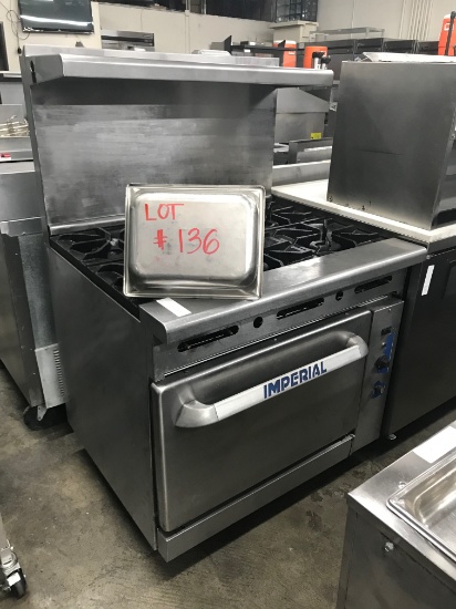 Imperial 6 Burner Range