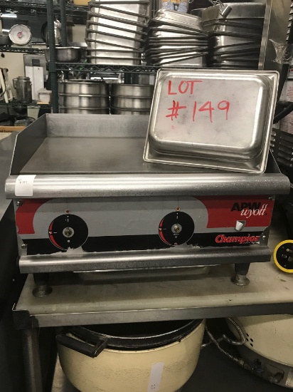APW WYOTT 24" Electric Countertop Griddle