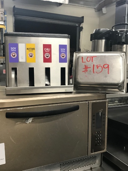 All Stainless Steel Condiment Packet Holder