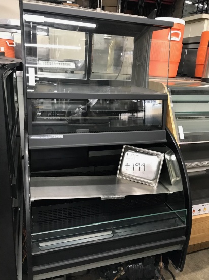 Structural Concepts 48" Curved Glass Display with Grab n' Go