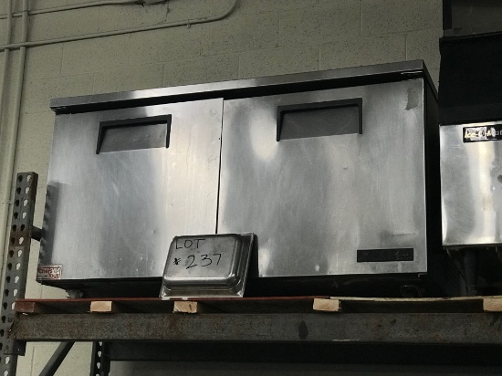 True 60" Door Worktop Freezer