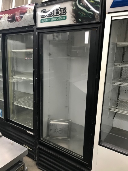 True Single Glass Door Merchandiser
