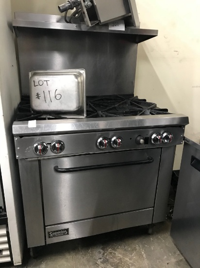 American Range 6 Burner Range