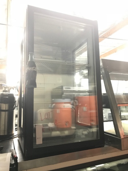 Countertop Single Glass Door Merchandiser