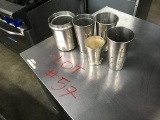 Stainless Steel Malt Cups