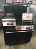 Wolf 4 Burner Range with 12