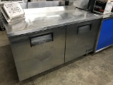 True 2 Door Workshop Refrigerator