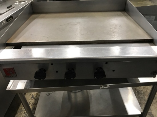 WOLF 36" COUNTERTOP GAS GRIDDLE