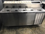 DELFIELD ICE CREAM CHEST FREEZER W/PUMP STATION