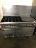 WOLF 6 BURNER STOVE / 24