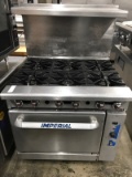 IMPERIAL 6 BURNER STOVE W/ CONVECTION OVEN